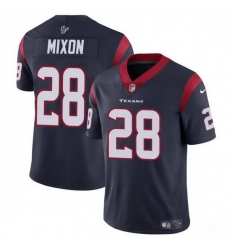 Men Houston Texans 28 Joe Mixon Navy Vapor Untouchable Stitched Football Jersey Men Houston Texans 28 Joe Mixon Navy Vapor Untouchable Stitched Football Jersey