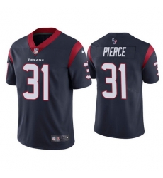 Men Houston Texans 31 Dameon Pierce Navy Vapor Untouchable Limited Stitched Jersey Men Houston Texans 31 Dameon Pierce Navy Vapor Untouchable Limited Stitched Jersey