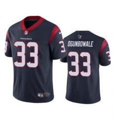 Men Houston Texans 33 Dare Ogunbowale Navy Vapor Untouchable Limited Stitched Jersey Men Houston Texans 33 Dare Ogunbowale Navy Vapor Untouchable Limited Stitched Jersey