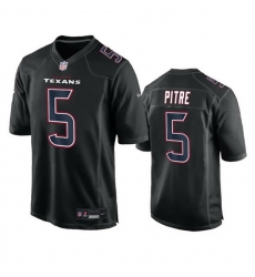 Men Houston Texans 5 Jalen Pitre Black Fashion Vapor Untouchable Limited Stitched Football Jersey Men Houston Texans 5 Jalen Pitre Black Fashion Vapor Untouchable Limited Stitched Football Jersey