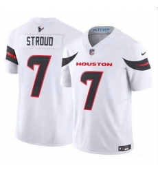 Men Houston Texans 7 C J Stroud White 2024 Vapor F U S E Limited Stitched Jersey Men Houston Texans 7 C J Stroud White 2024 Vapor F U S E Limited Stitched Jersey