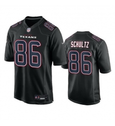 Men Houston Texans 86 Dalton Schultz Black Fashion Vapor Untouchable Limited Stitched Football Jersey Men Houston Texans 86 Dalton Schultz Black Fashion Vapor Untouchable Limited Stitched Football Jersey