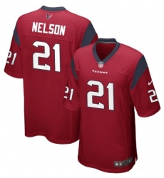 Men Nike Houston Texans 21 Steven Nelson Red Vapor Limited Jersey Men Nike Houston Texans 21 Steven Nelson Red Vapor Limited Jersey