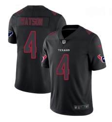Men Nike Houston Texans 4 Deshaun Watson Limited Black Rush Impact NFL Jersey Men Nike Houston Texans 4 Deshaun Watson Limited Black Rush Impact NFL Jersey