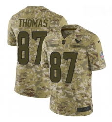 Men Nike Houston Texans 87 Demaryius Thomas Limited Camo 2018 Salute to Service NFL Jersey Men Nike Houston Texans 87 Demaryius Thomas Limited Camo 2018 Salute to Service NFL Jersey