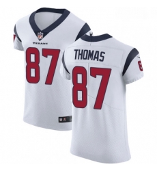 Men Nike Houston Texans 87 Demaryius Thomas White Vapor Untouchable Elite Player NFL Jersey Men Nike Houston Texans 87 Demaryius Thomas White Vapor Untouchable Elite Player NFL Jersey