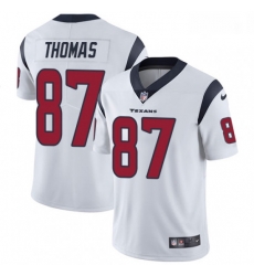 Men Nike Houston Texans 87 Demaryius Thomas White Vapor Untouchable Limited Player NFL Jersey Men Nike Houston Texans 87 Demaryius Thomas White Vapor Untouchable Limited Player NFL Jersey