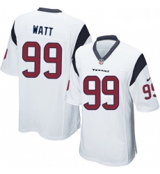 Men Nike Houston Texans 99 JJ Watt Game White NFL Jersey Men Nike Houston Texans 99 JJ Watt Game White NFL Jersey