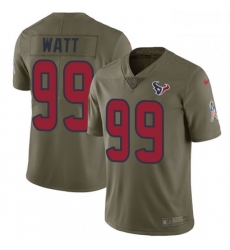 Men Nike Houston Texans 99 JJ Watt Limited Olive 2017 Salute to Service NFL Jersey Men Nike Houston Texans 99 JJ Watt Limited Olive 2017 Salute to Service NFL Jersey