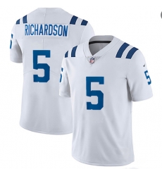 Men Nike Indianapolis Colts #5 Anthony Richardson White Vapor Untouchable Limited Stitched NFL Jersey Men Nike Indianapolis Colts #5 Anthony Richardson White Vapor Untouchable Limited Stitched NFL Jersey