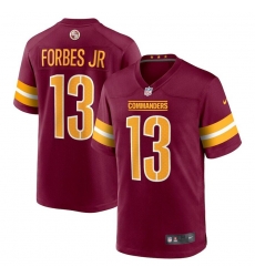 Men Nike Washington Commanders #13 Emmanuel Forbes Red 2023 NFL Draft Vapor Limited Jersey Men Nike Washington Commanders #13 Emmanuel Forbes Red 2023 NFL Draft Vapor Limited Jersey