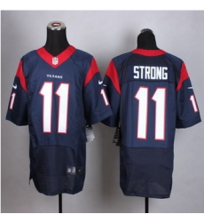 New Houston Texans #11 Jaelen Strong Navy Blue Team Color Men Stitched NFL Elite Jersey New Houston Texans #11 Jaelen Strong Navy Blue Team Color Men Stitched NFL Elite Jersey