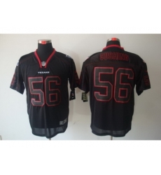 Nike Houston Texans 56 Brian Cushing Lights Out Black Elite NFL Jersey Nike Houston Texans 56 Brian Cushing Lights Out Black Elite NFL Jersey