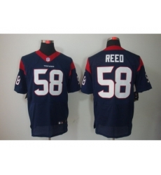 Nike Houston Texans 58 Brooks Reed Blue Elite NFL Jersey Nike Houston Texans 58 Brooks Reed Blue Elite NFL Jersey