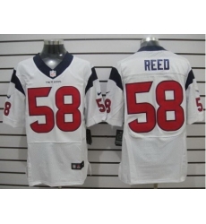 Nike Houston Texans 58 Brooks Reed White Elite NFL Jersey Nike Houston Texans 58 Brooks Reed White Elite NFL Jersey