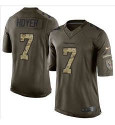 Nike Houston Texans #7 Brian Hoyer Green Men 27s Stitched NFL Limited Salute to Service Jersey Nike Houston Texans #7 Brian Hoyer Green Men 27s Stitched NFL Limited Salute to Service Jersey