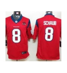 Nike Houston Texans 8 Matt Schaub red Limited W 10th Patch NFL Jersey Nike Houston Texans 8 Matt Schaub red Limited W 10th Patch NFL Jersey