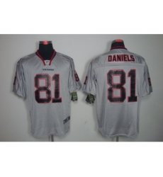 Nike Houston Texans 81 Owen Daniels Grey Elite Lights Out NFL Jerseys Nike Houston Texans 81 Owen Daniels Grey Elite Lights Out NFL Jerseys