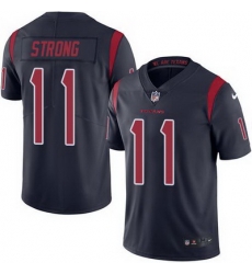 Nike Texans #11 Jaelen Strong Navy Blue Mens Stitched NFL Limited Rush Jersey Nike Texans #11 Jaelen Strong Navy Blue Mens Stitched NFL Limited Rush Jersey