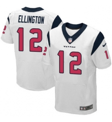 Nike Texans #12 Bruce Ellington White Mens Stitched NFL Elite Jersey Nike Texans #12 Bruce Ellington White Mens Stitched NFL Elite Jersey