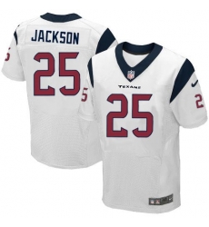 Nike Texans #25 Kareem Jackson White Mens Stitched NFL Elite Jerseys Nike Texans #25 Kareem Jackson White Mens Stitched NFL Elite Jerseys