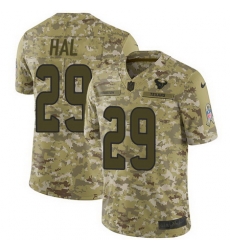 Nike Texans #29 Andre Hal Camo Mens Stitched NFL Limited 2018 Salute To Service Jersey Nike Texans #29 Andre Hal Camo Mens Stitched NFL Limited 2018 Salute To Service Jersey