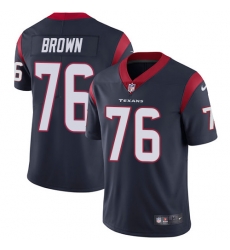 Nike Texans #76 Duane Brown Navy Blue Team Color Mens Stitched NFL Vapor Untouchable Limited Jersey Nike Texans #76 Duane Brown Navy Blue Team Color Mens Stitched NFL Vapor Untouchable Limited Jersey