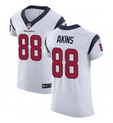 Nike Texans 88 Jordan Akins White Men Stitched NFL New Elite Jersey Nike Texans 88 Jordan Akins White Men Stitched NFL New Elite Jersey