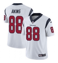 Nike Texans #88 Jordan Akins White Mens Stitched NFL Vapor Untouchable Limited Jersey Nike Texans #88 Jordan Akins White Mens Stitched NFL Vapor Untouchable Limited Jersey