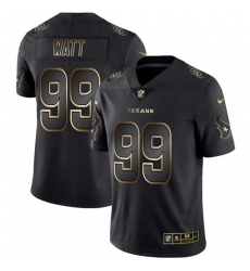 Nike Texans 99 J.J. Watt Black Gold Vapor Untouchable Limited Jersey Nike Texans 99 J.J. Watt Black Gold Vapor Untouchable Limited Jersey