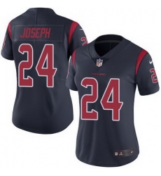 Nike Texans #24 Johnathan Joseph Navy Blue Womens Stitched NFL Limited Rush Jersey Nike Texans #24 Johnathan Joseph Navy Blue Womens Stitched NFL Limited Rush Jersey