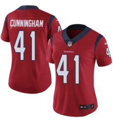 Nike Texans #41 Zach Cunningham Red Alternate Womens Stitched NFL Vapor Untouchable Limited Jersey Nike Texans #41 Zach Cunningham Red Alternate Womens Stitched NFL Vapor Untouchable Limited Jersey