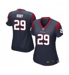Womens Houston Texans 29 Bradley Roby Game Navy Blue Team Color Football Jersey Womens Houston Texans 29 Bradley Roby Game Navy Blue Team Color Football Jersey