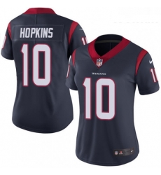 Womens Nike Houston Texans 10 DeAndre Hopkins Elite Navy Blue Team Color NFL Jersey Womens Nike Houston Texans 10 DeAndre Hopkins Elite Navy Blue Team Color NFL Jersey