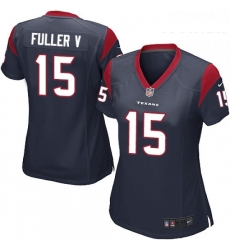 Womens Nike Houston Texans 15 Will Fuller V Game Navy Blue Team Color NFL Jersey Womens Nike Houston Texans 15 Will Fuller V Game Navy Blue Team Color NFL Jersey