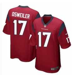Nike Texans #17 Brock Osweiler Red Alternate Youth Stitched NFL Elite Jersey Nike Texans #17 Brock Osweiler Red Alternate Youth Stitched NFL Elite Jersey