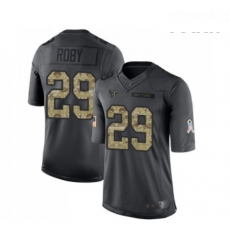 Youth Houston Texans 29 Bradley Roby Limited Black 2016 Salute to Service Football Jersey Youth Houston Texans 29 Bradley Roby Limited Black 2016 Salute to Service Football Jersey