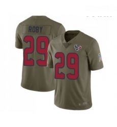 Youth Houston Texans 29 Bradley Roby Limited Olive 2017 Salute to Service Football Jersey Youth Houston Texans 29 Bradley Roby Limited Olive 2017 Salute to Service Football Jersey
