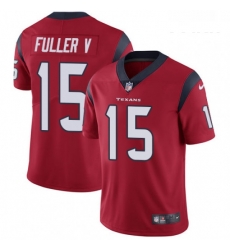 Youth Nike Houston Texans 15 Will Fuller V Elite Red Alternate NFL Jersey Youth Nike Houston Texans 15 Will Fuller V Elite Red Alternate NFL Jersey