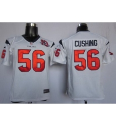 Youth Nike Houston Texans 56 Brian Cushing White Nike NFL Jerseys W 10TH Patch Youth Nike Houston Texans 56 Brian Cushing White Nike NFL Jerseys W 10TH Patch