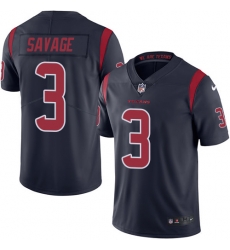 Youth Nike Texans #3 Tom Savage Navy Blue Stitched NFL Limited Rush Jersey Youth Nike Texans #3 Tom Savage Navy Blue Stitched NFL Limited Rush Jersey