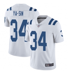 Colts 34 Rock Ya Sin White Men Stitched Football Vapor Untouchable Limited Jersey Colts 34 Rock Ya Sin White Men Stitched Football Vapor Untouchable Limited Jersey