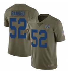 Colts 52 Ben Banogu Olive Men Stitched Football Limited 2017 Salute To Service Jersey Colts 52 Ben Banogu Olive Men Stitched Football Limited 2017 Salute To Service Jersey