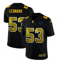 Indianapolis Colts 53 Darius Leonard Men Black Nike Golden Sequin Vapor Limited NFL Jersey Indianapolis Colts 53 Darius Leonard Men Black Nike Golden Sequin Vapor Limited NFL Jersey