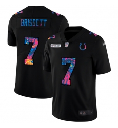 Indianapolis Colts 7 Jacoby Brissett Men Nike Multi Color Black 2020 NFL Crucial Catch Vapor Untouchable Limited Jersey Indianapolis Colts 7 Jacoby Brissett Men Nike Multi Color Black 2020 NFL Crucial Catch Vapor Untouchable Limited Jersey
