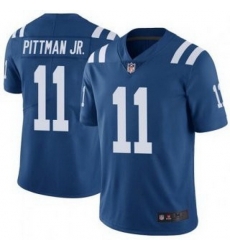 Men Indianapolis Colts 11 Michael Pittman Jr Royal Limited Color Rush Vapor Untouchable Limited Stitched Jersey Men Indianapolis Colts 11 Michael Pittman Jr Royal Limited Color Rush Vapor Untouchable Limited Stitched Jersey
