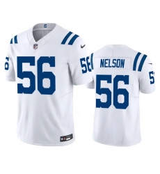Men Indianapolis Colts 56 Quenton Nelson White 2023 F U S E Vapor Untouchable Stitched Football Jersey Men Indianapolis Colts 56 Quenton Nelson White 2023 F U S E Vapor Untouchable Stitched Football Jersey