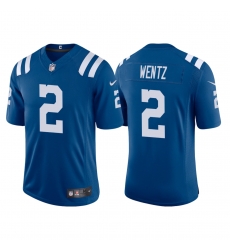 Men Indianapolis Colts Carson Wentz 2 Blue Vapor Limited Jersey Men Indianapolis Colts Carson Wentz 2 Blue Vapor Limited Jersey