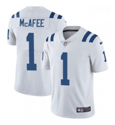 Men Nike Indianapolis Colts 1 Pat McAfee White Vapor Untouchable Limited Player NFL Jersey Men Nike Indianapolis Colts 1 Pat McAfee White Vapor Untouchable Limited Player NFL Jersey