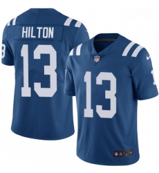 Men Nike Indianapolis Colts 13 TY Hilton Royal Blue Team Color Vapor Untouchable Limited Player NFL Jersey Men Nike Indianapolis Colts 13 TY Hilton Royal Blue Team Color Vapor Untouchable Limited Player NFL Jersey